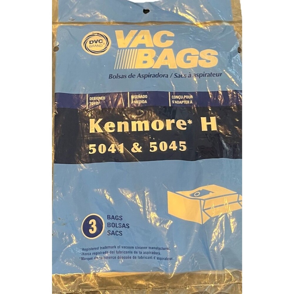 DVC Kenmore Style H 5041 5045 Vacuum Bags 422495 Sealed 3 Pack